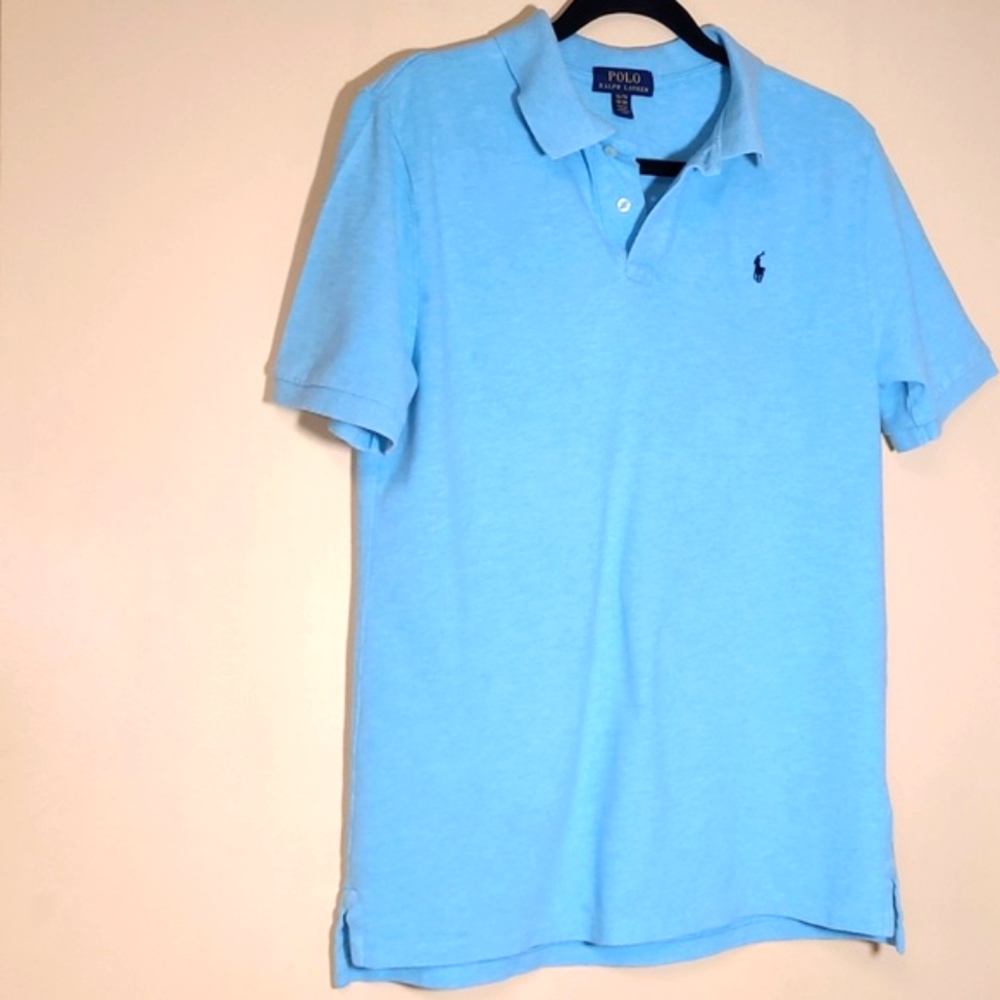 Big Boys Ralph Lauren Polo, size 18-20, Light Blue, short sleeve